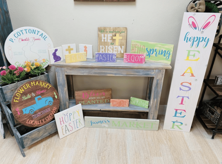 MAKEATHOME KITS ADULTS and KIDS Paint Party & Hammer and Stain