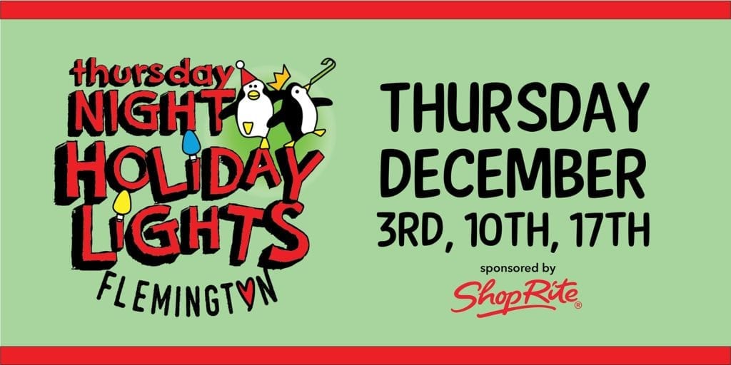 Thursday Night Holiday Lights at Turntable Junction Love Flemington