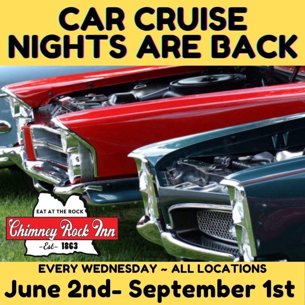 Chimney Rock Inn Car Cruise NightEvery Wednesday Love Flemington