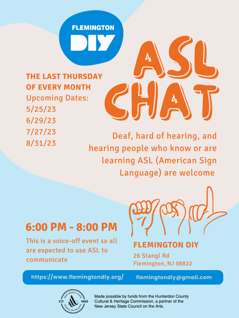 American Sign Language (ASL) Chat Love Flemington