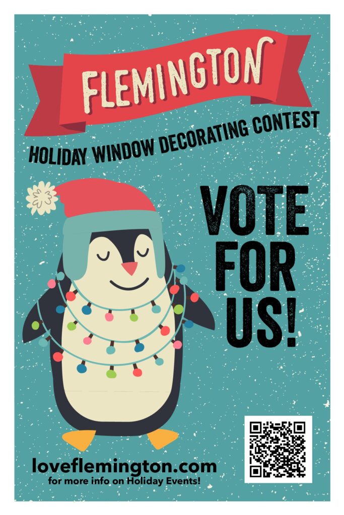 Flemington Holiday Window Contest 2023 Love Flemington